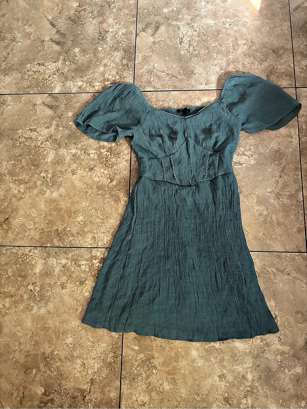 AS U WISH Blue Mini Dress Size Small
